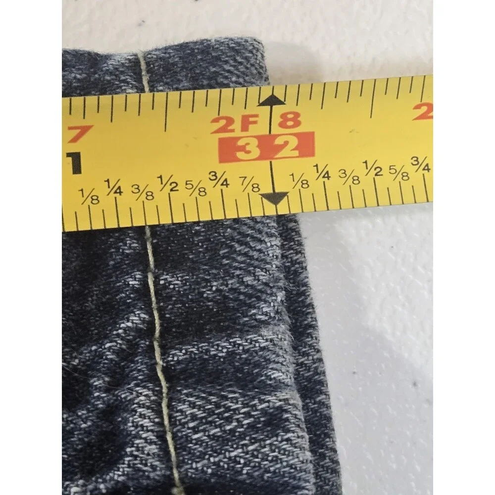 Carbon Jeans Mens  Blue 36x32 Denim Straight Jeans. They Do  Not Measure Tag Sz